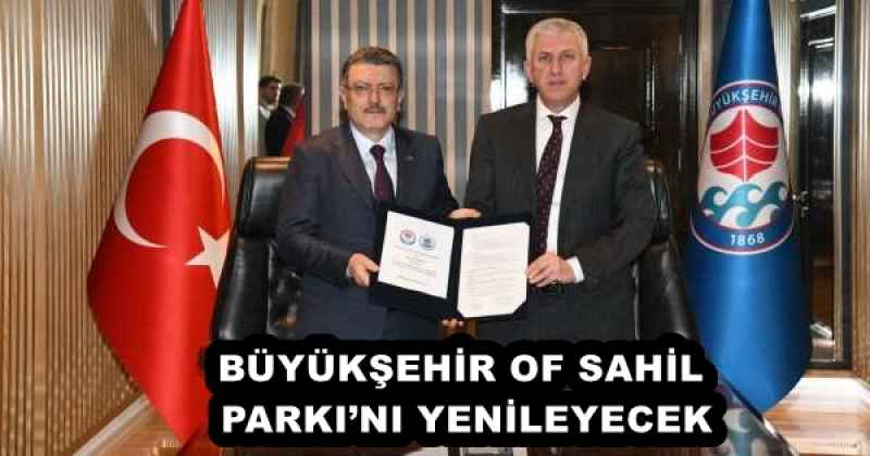 BÜYÜKŞEHİR OF SAHİL PARKI’NI YENİLEYECEK