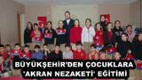 BÜYÜKŞEHİR’DEN ÇOCUKLARA ‘AKRAN NEZAKETİ’ EĞİTİMİ