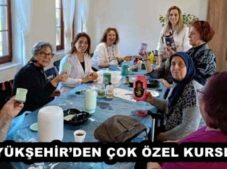 BÜYÜKŞEHİR’DEN ÇOK ÖZEL KURSLAR