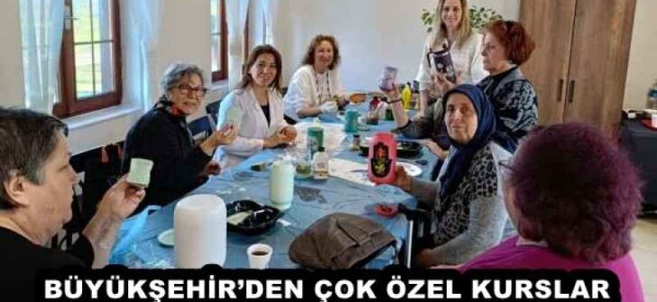 BÜYÜKŞEHİR’DEN ÇOK ÖZEL KURSLAR