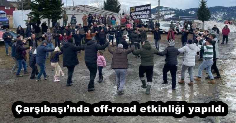 Çarşıbaşı’nda off-road etkinliği yapıldı