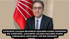 ÇAYKUR’DA ÇALIŞAN MEVSİMLİK İŞÇİLERİN KADRO SORUNUNU BİZ ÇÖZECEĞİZ. ÇAYKUR’DA ÇALIŞAN İŞÇİLERİN KADRO SORUNUNUN ÇÖZÜLMESİ CHP’NİN SÖZÜDÜR.