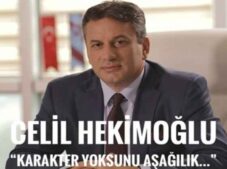Celil Hekimoğlu’ndan Akbaş’a çok sert sözler! Karakter yoksunu aşağılık…