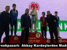 Dernekpazarlı  Akbay Kardeşlerden Madalya