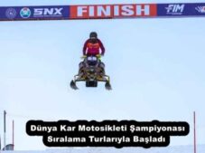   Dünya Kar Motosikleti Şampiyonası Sıralama Turlarıyla Başladı