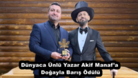 Dünyaca Ünlü Yazar Akif Manaf’a Doğayla Barış Ödülü