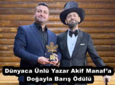 Dünyaca Ünlü Yazar Akif Manaf’a Doğayla Barış Ödülü