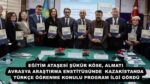 EĞİTİM ATAŞESİ ŞÜKÜR KÖSE, ALMATI AVRASYA ARAŞTIRMA ENSTİTÜSÜNDE  KAZAKİSTANDA TÜRKÇE ÖĞRENME KONULU PROGRAM İLGİ GÖRDÜ