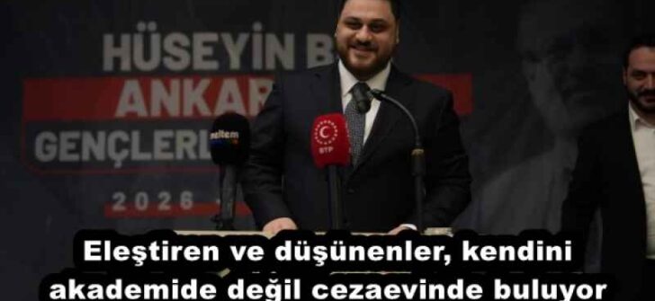 Eleştiren ve düşünenler, kendini akademide değil cezaevinde buluyor