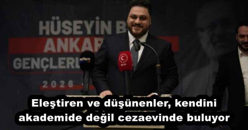 Eleştiren ve düşünenler, kendini akademide değil cezaevinde buluyor