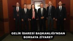 GELİR İDARESİ BAŞKANLIĞI’NDAN BORSAYA ZİYARET