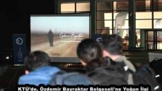 KTÜ’de, Özdemir Bayraktar Belgeseli’ne Yoğun İlgi