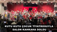 KUTU KUTU ÇOCUK TİYATROSUYLA SALON KAHKAHA DOLDU