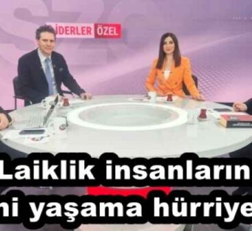 Laiklik insanların dinini yaşama hürriyetidir