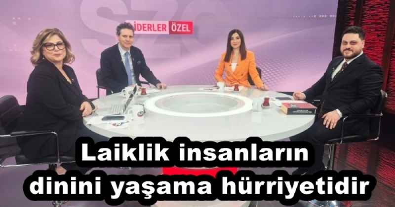 Laiklik insanların dinini yaşama hürriyetidir