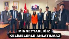 MİNNETTARLIĞIZ KELİMELERLE ANLATILMAZ