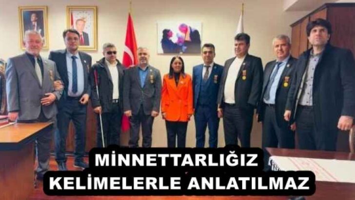 MİNNETTARLIĞIZ KELİMELERLE ANLATILMAZ