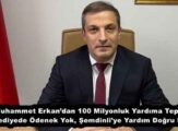 Muhammet Erkan’dan 100 Milyonluk Yardıma Tepki! “Belediyede Ödenek Yok, Şemdinli’ye Yardım Doğru Değil”