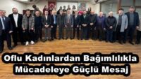 Oflu Kadınlardan Bağımlılıkla Mücadeleye Güçlü Mesaj