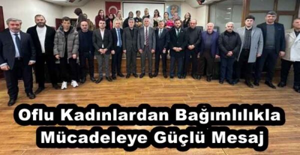 Oflu Kadınlardan Bağımlılıkla Mücadeleye Güçlü Mesaj