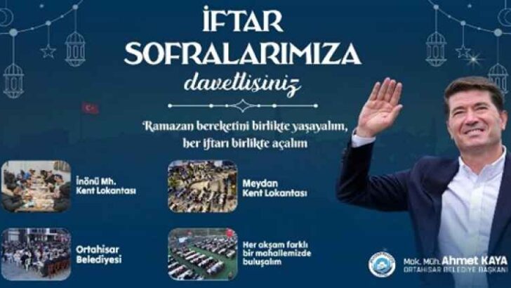ORTAHİSAR’DA RAMAZAN HEYECANI YAŞANIYOR