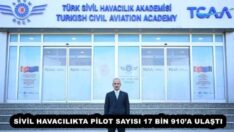 SİVİL HAVACILIKTA PİLOT SAYISI 17 BİN 910’A ULAŞTI