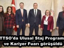 TTSO’da Ulusal Staj Programı ve Kariyer Fuarı görüşüldü