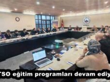 TTSO eğitim programları devam ediyor