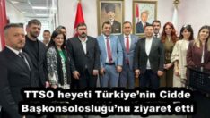 TTSO heyeti Türkiye’nin Cidde Başkonsolosluğu’nu ziyaret etti