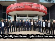 TTSO üye bilgilendirme toplantıları devam ediyor