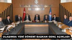 ULAŞIMDA YENİ DÖNEMİ BAŞKAN GENÇ AÇIKLADI