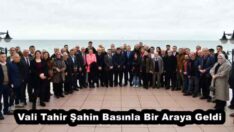 Vali Tahir Şahin Basınla Bir Araya Geldi