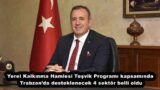 Yerel Kalkınma Hamlesi Teşvik Programı kapsamında Trabzon’da desteklenecek 4 sektör belli oldu