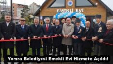 Yomra Belediyesi Emekli Evi Hizmete Açıldı!