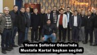 Yomra Şoförler Odası’nda Mustafa Kartal başkan seçildi