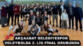 AKÇAABAT BELEDİYESPOR VOLEYBOLDA 2. LİG FİNAL GRUBUNDA