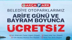 AKÇAABAT’TA BAYRAM BOYUNCA OTOPARKLAR ÜCRETSİZ