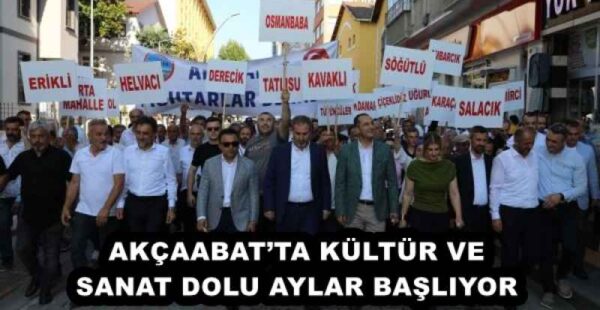AKÇAABAT’TA KÜLTÜR VE SANAT DOLU AYLAR BAŞLIYOR