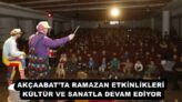 AKÇAABAT’TA RAMAZAN ETKİNLİKLERİ KÜLTÜR VE SANATLA DEVAM EDİYOR