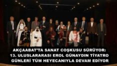 AKÇAABAT’TA SANAT COŞKUSU SÜRÜYOR: 13. ULUSLARARASI EROL GÜNAYDIN TİYATRO GÜNLERİ TÜM HEYECANIYLA DEVAM EDİYOR