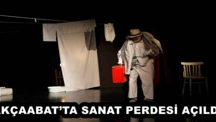 AKÇAABAT’TA SANAT PERDESİ AÇILDI