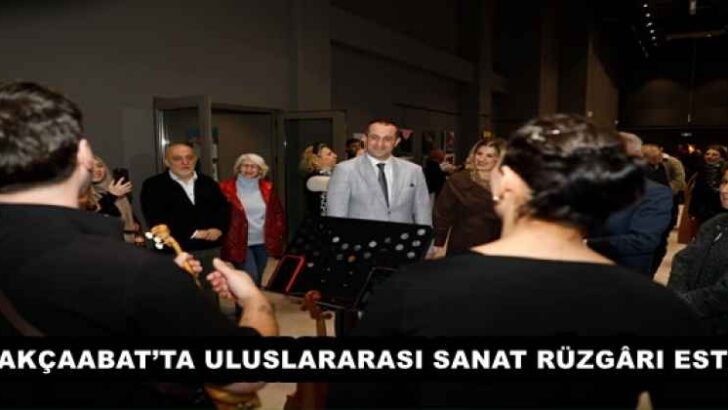AKÇAABAT’TA ULUSLARARASI SANAT RÜZGÂRI ESTİ