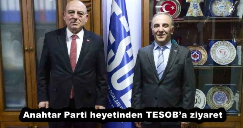 Anahtar Parti heyetinden TESOB’a ziyaret