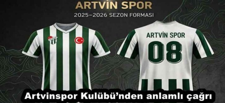 Artvinspor Kulübü’nden anlamlı çağrı