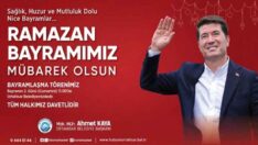 BAŞKAN KAYA, RAMAZAN BAYRAMI MESAJI YAYIMLADI
