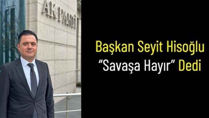 Bölgemiz, maalesef tarihin en kritik ve sancılı dönemlerinden birinden geçmektedir.