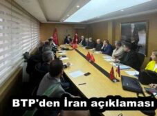 BTP’den İran açıklaması
