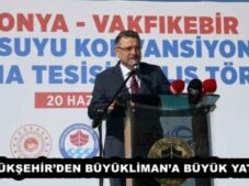 BÜYÜKŞEHİR’DEN BÜYÜKLİMAN’A BÜYÜK YATIRIM 
