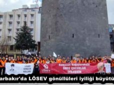 Diyarbakır’da LÖSEV gönüllüleri iyiliği büyütüyor!