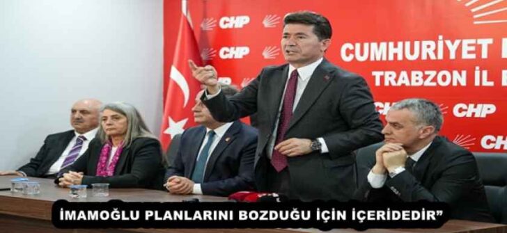 “EKREM İMAMOĞLU, BÜYÜK ORTADOĞU PROJESİ’NİN, EMPERYALİZMİN VE SİYONİZM’İN OYUN PLANLARINI BOZDUĞU İÇİN İÇERİDEDİR”